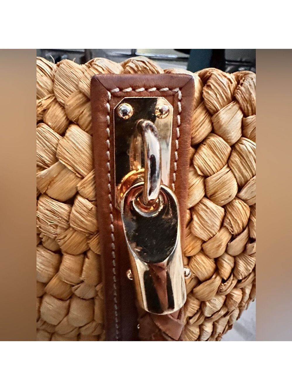 Michael Kors straw bag - Picture 5 of 10